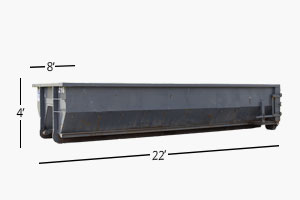 20 Yard Roll-Off Dumpster rental from Bliss Environmental in Camden, NY